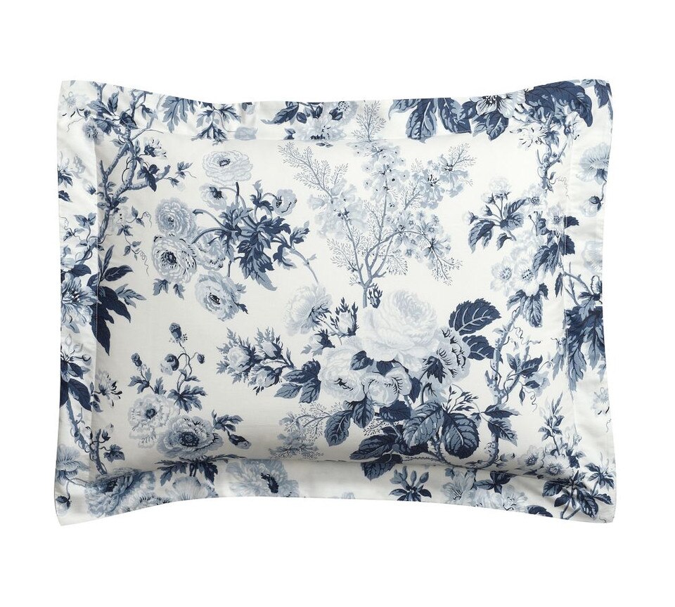 Garden Floral Percale Pillowcase Pottery Barn Australia